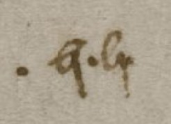 The ‘h.h’ (Henricus de Hassia) abbreviation became one of the most common features of the manuscript. Basel A X 44, f. 61v.