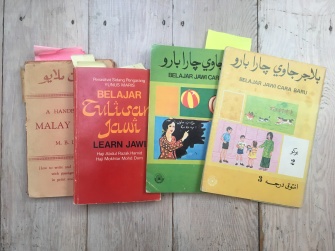 A selection of Jawi textbooks
